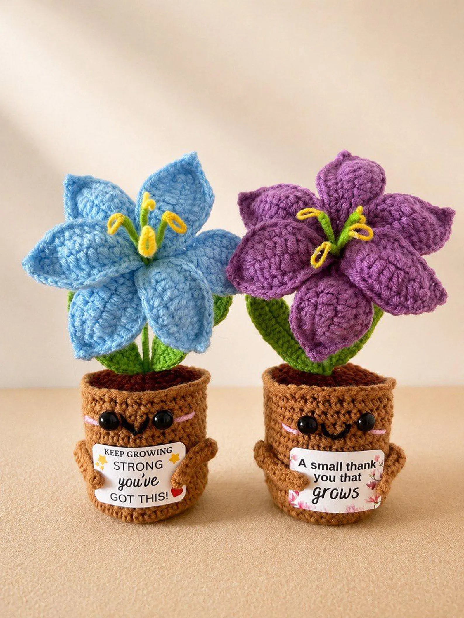 Cadeau pour maman – Fleur au crochet